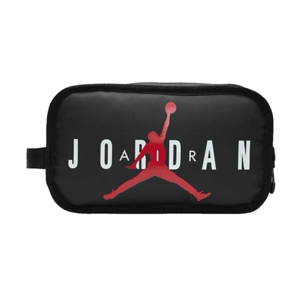 Nike Air Jordan Men's Travel Dopp Kit Clutch Toiletries Bag Black White Red NWT